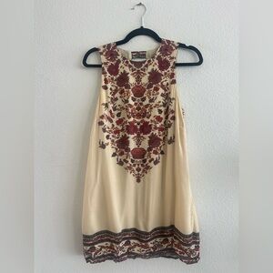 Urban Outfitters Ecote Guinevere Open Back Boho Dress